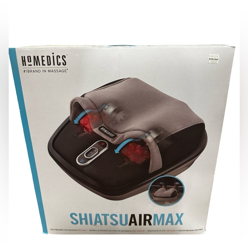 Homedics Shiatsu Air Max Massager NIB